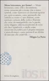 Meno letteratura